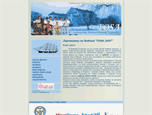 Tablet Screenshot of fosa.radom.net